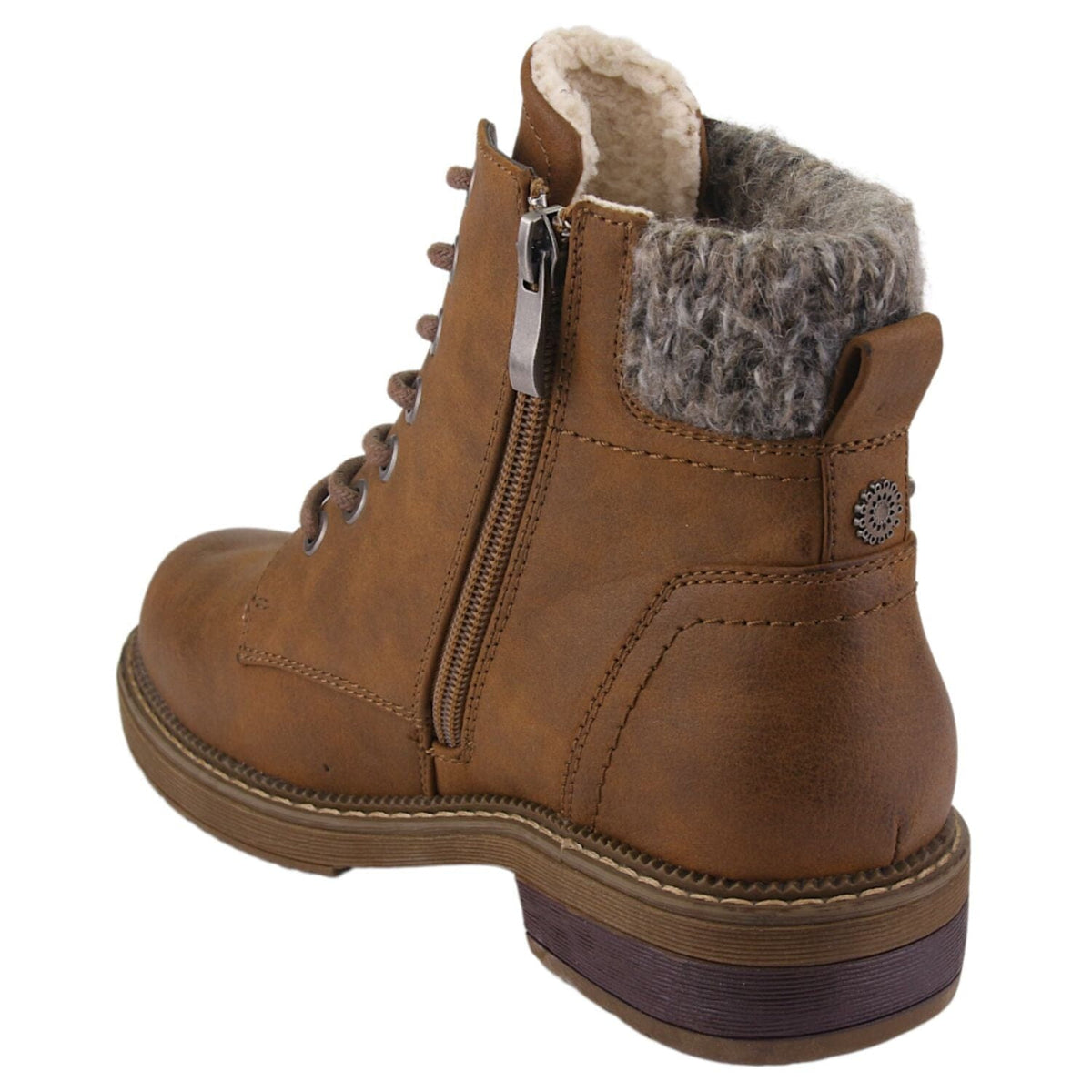 Botin Chalada Mujer Army-50 Tostado Casual Botines Chalada 