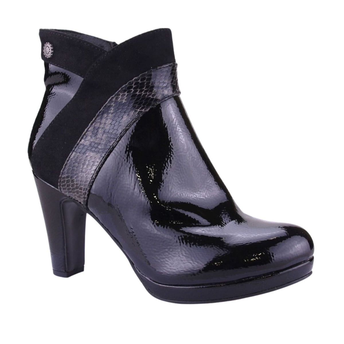 Botin Chalada Mujer Bambina-15 Negro Moda Botines Chalada 