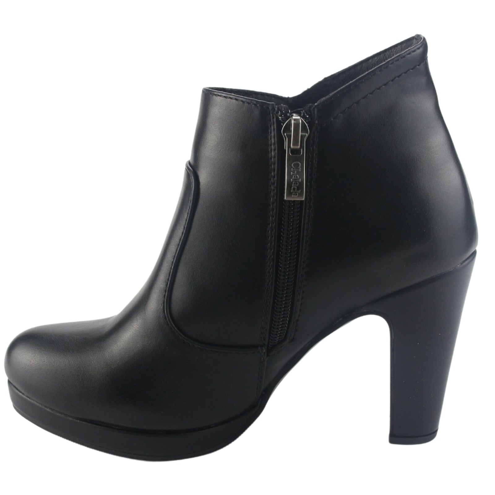 Botin Chalada Mujer Bambina-3 Negro Casual Tacones Altos Chalada 