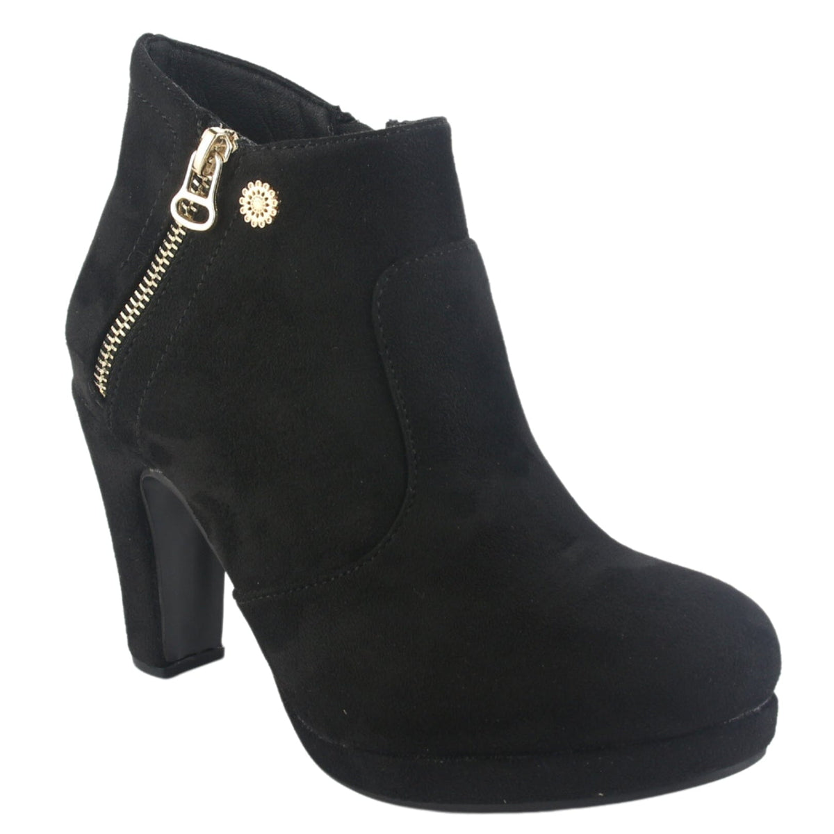 Botin Chalada Mujer Bambina-3 Negro Moda Botines Chalada 