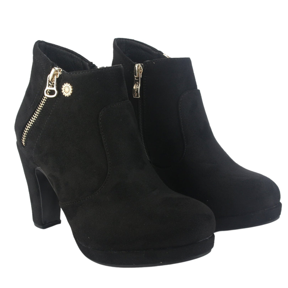 Botin Chalada Mujer Bambina-3 Negro Moda Botines Chalada 