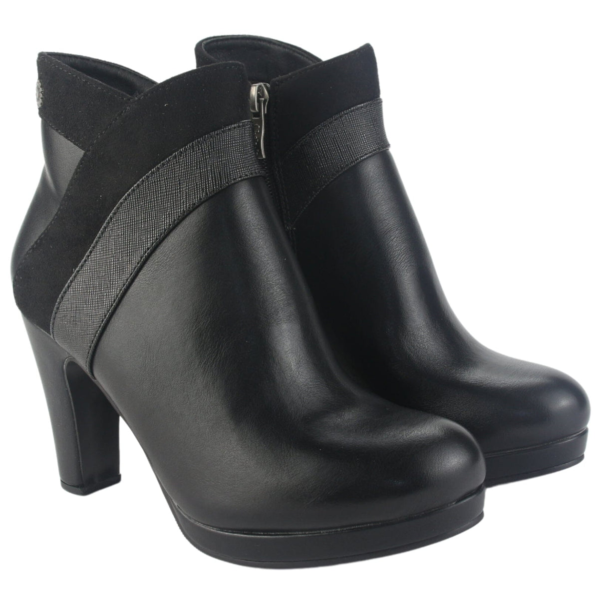 Botin Chalada Mujer Bambina-5 Negro Moda Botines Chalada 