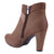 Botin Chalada Mujer Bambina-5 Taupe Moda Botines Chalada 