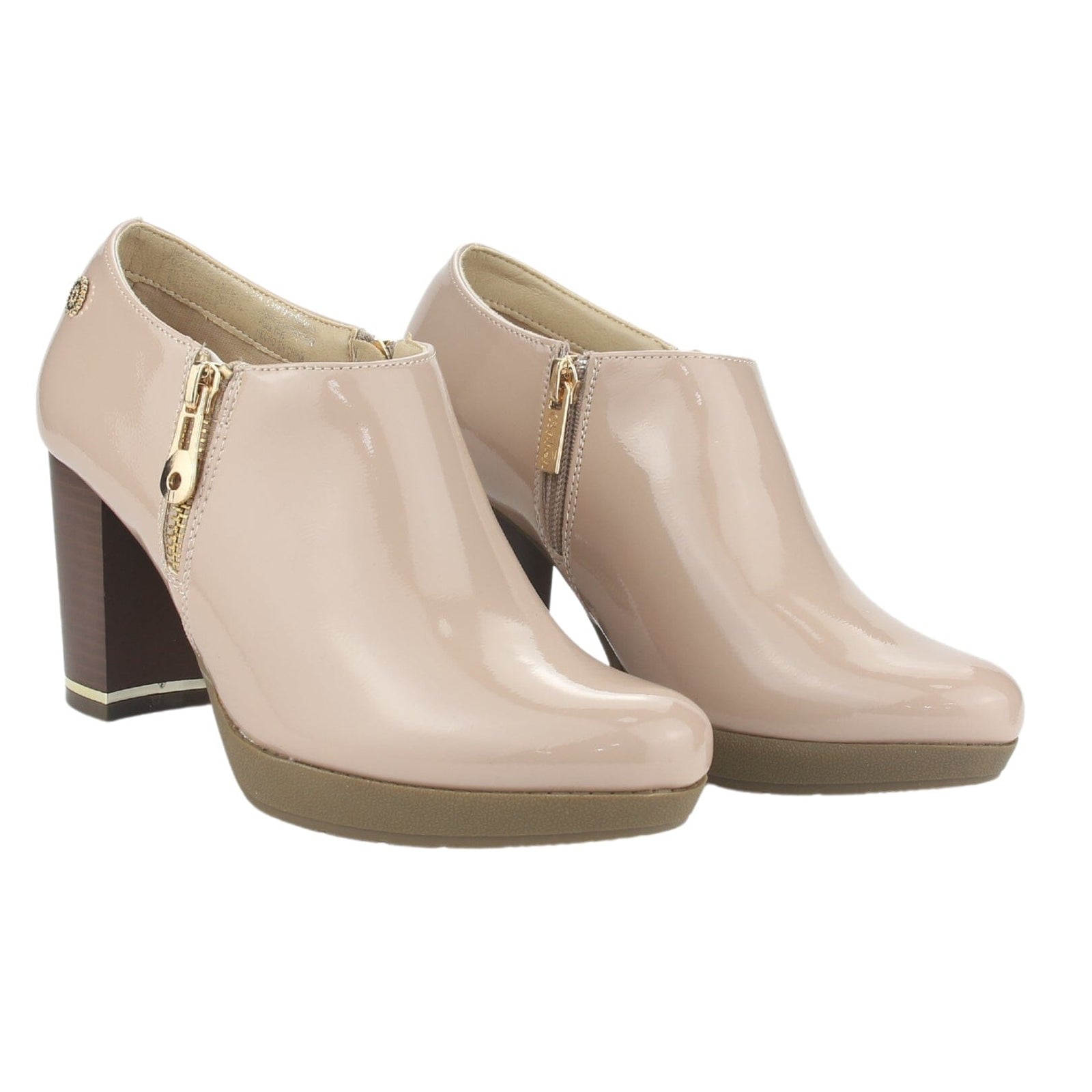 Botin Chalada Mujer Cady-4 Beige Casual Botines Taco Chalada 
