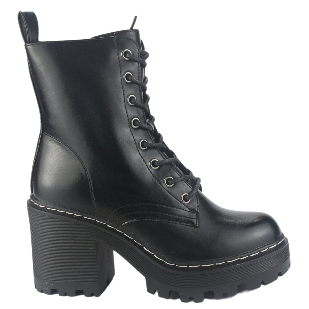 Botin Chalada Mujer Calm-1 Negro Moda