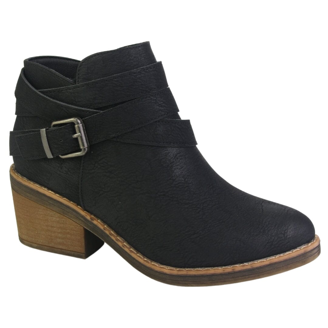 Botin Chalada Mujer Camp-37 Negro Casual Botines Taco Chalada 