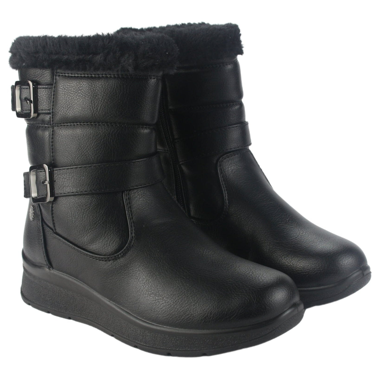 Botin Chalada Mujer Canet-1 Negro Casual Botines Taco Chalada 