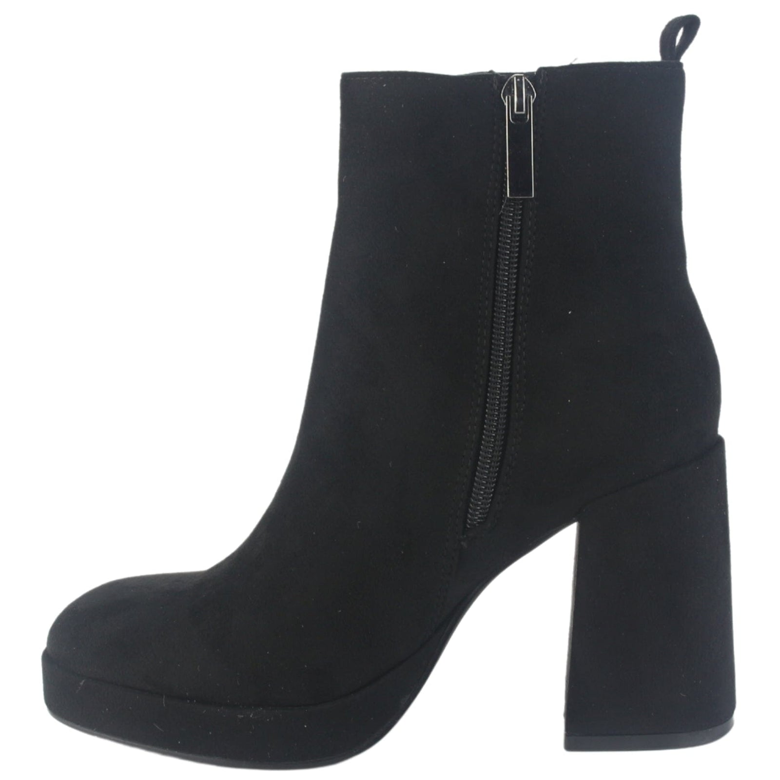 Botin Chalada Mujer Coff-1 S Negro Casual Botines Taco Chalada 