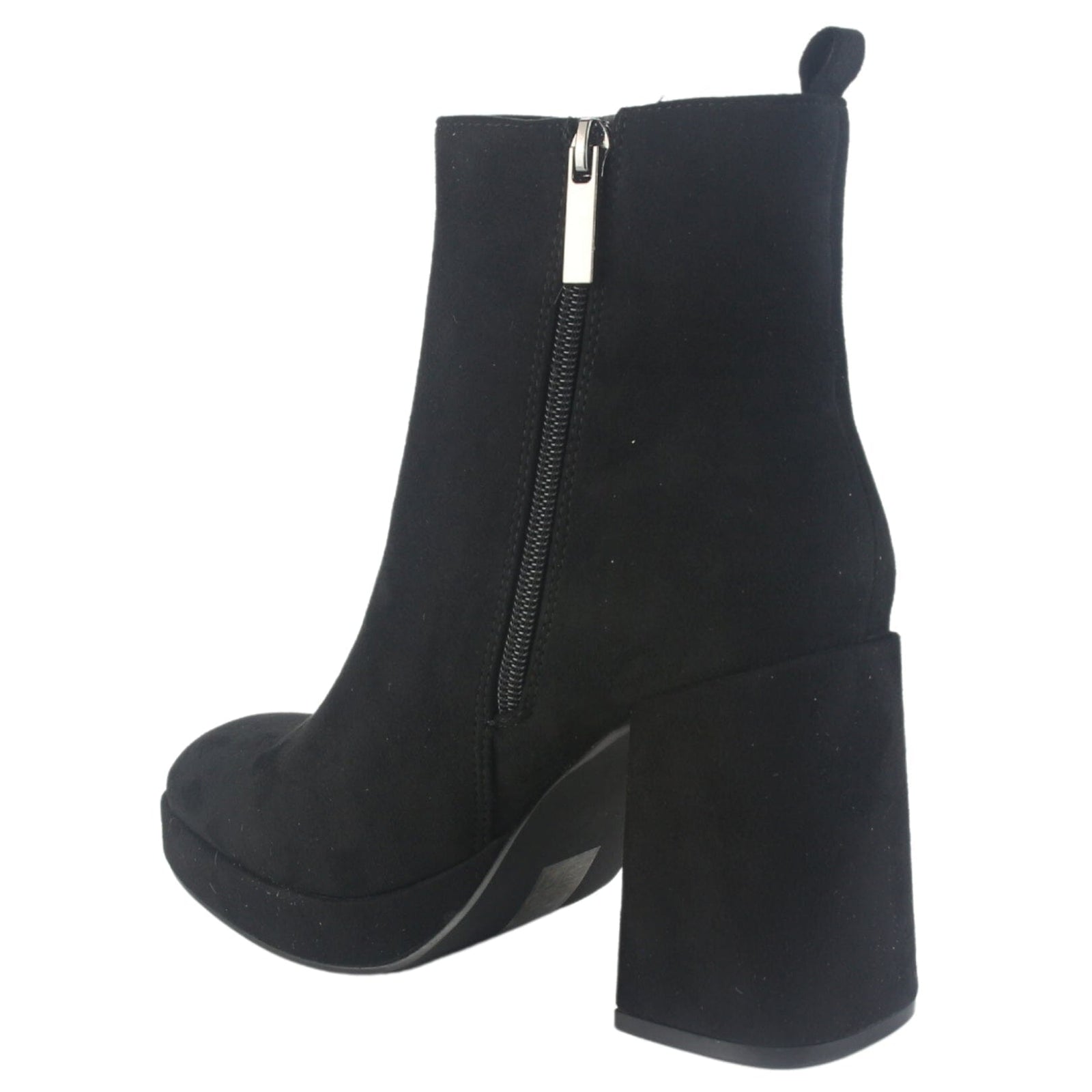 Botin Chalada Mujer Coff-1 S Negro Casual Botines Taco Chalada 