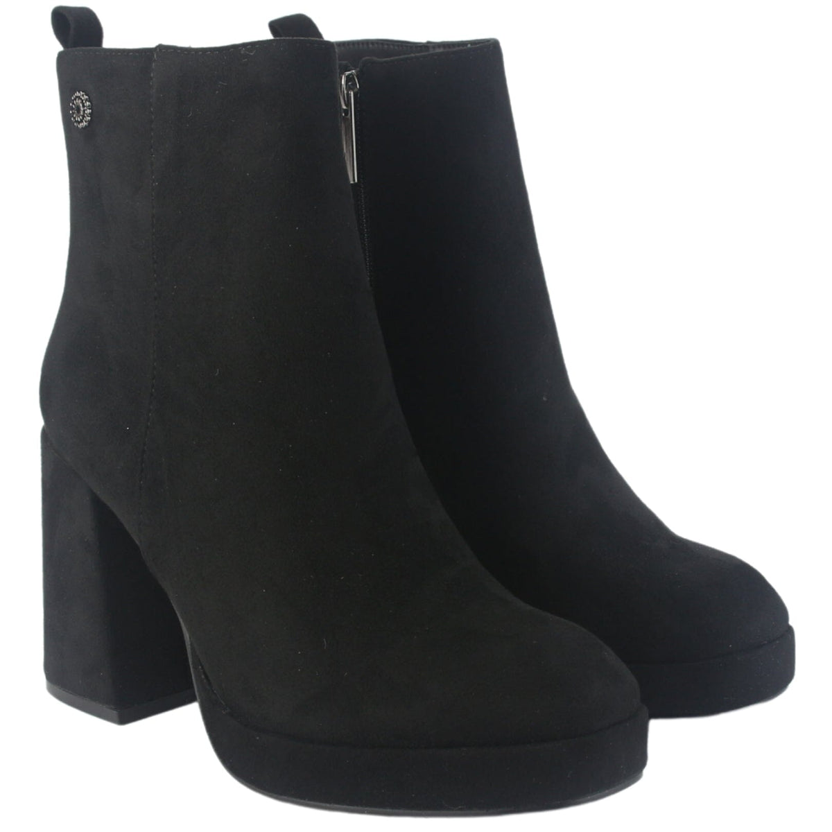 Botin Chalada Mujer Coff-1 S Negro Casual Botines Taco Chalada 