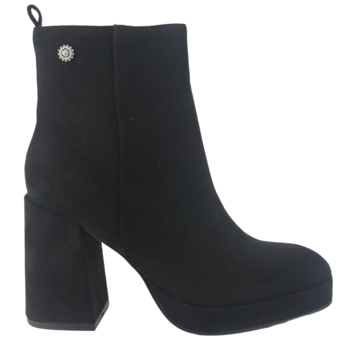 Botin Chalada Mujer Coff-1 S Negro Casual Botines Taco Chalada 