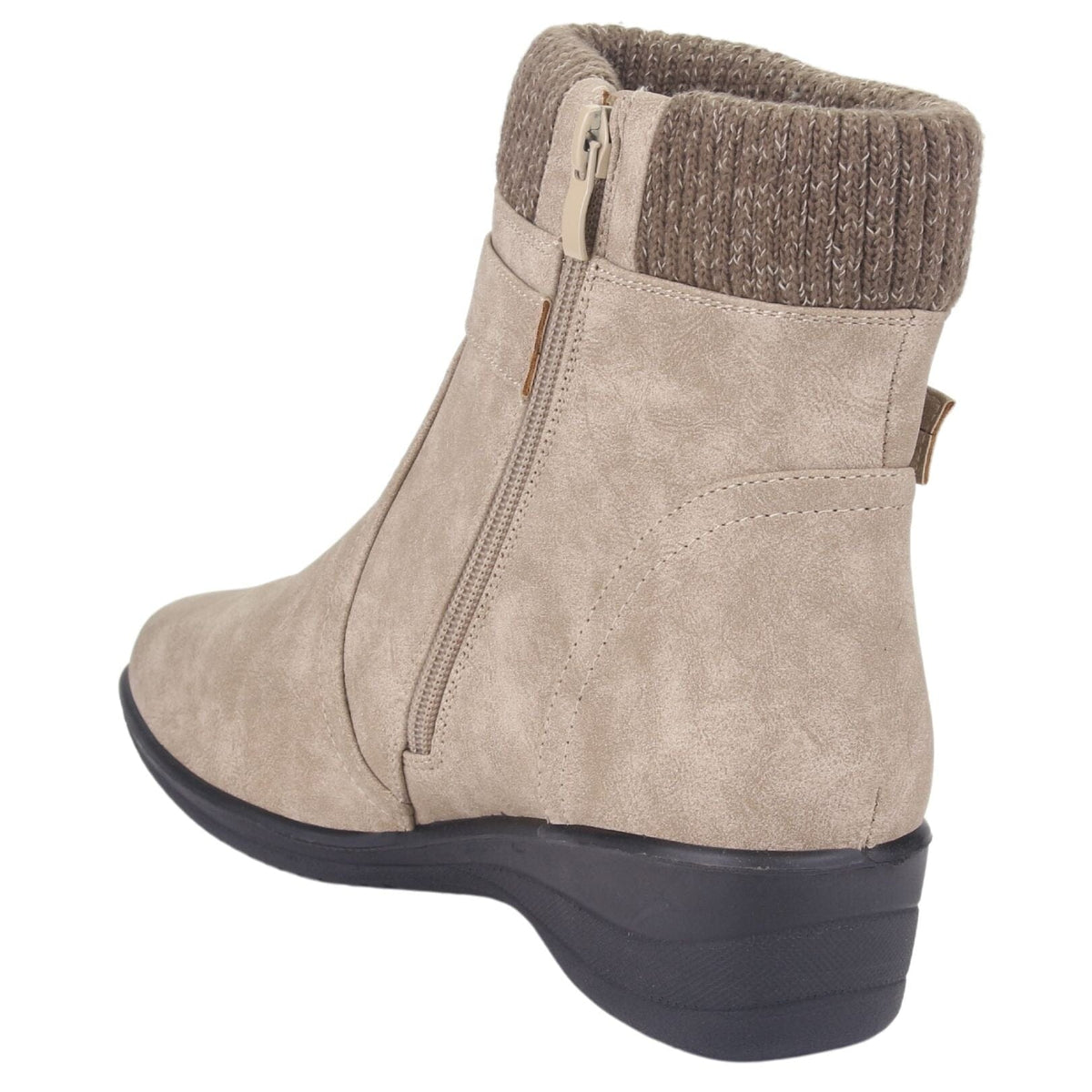 Botin Chalada Mujer Confort-4 Beige Casual Botines Planos Chalada 