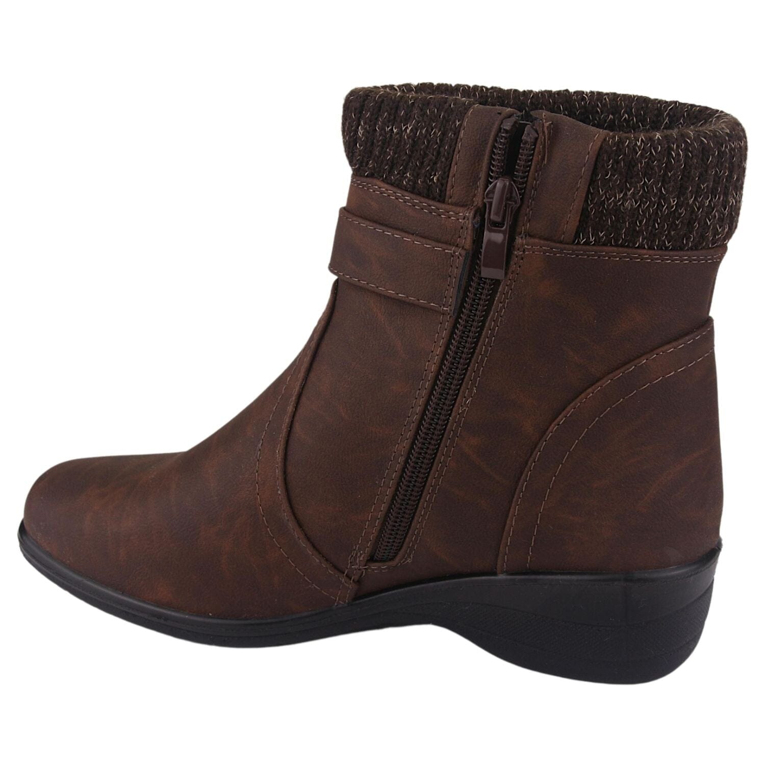 Botin Chalada Mujer Confort-4 Café Casual Botines Chalada 