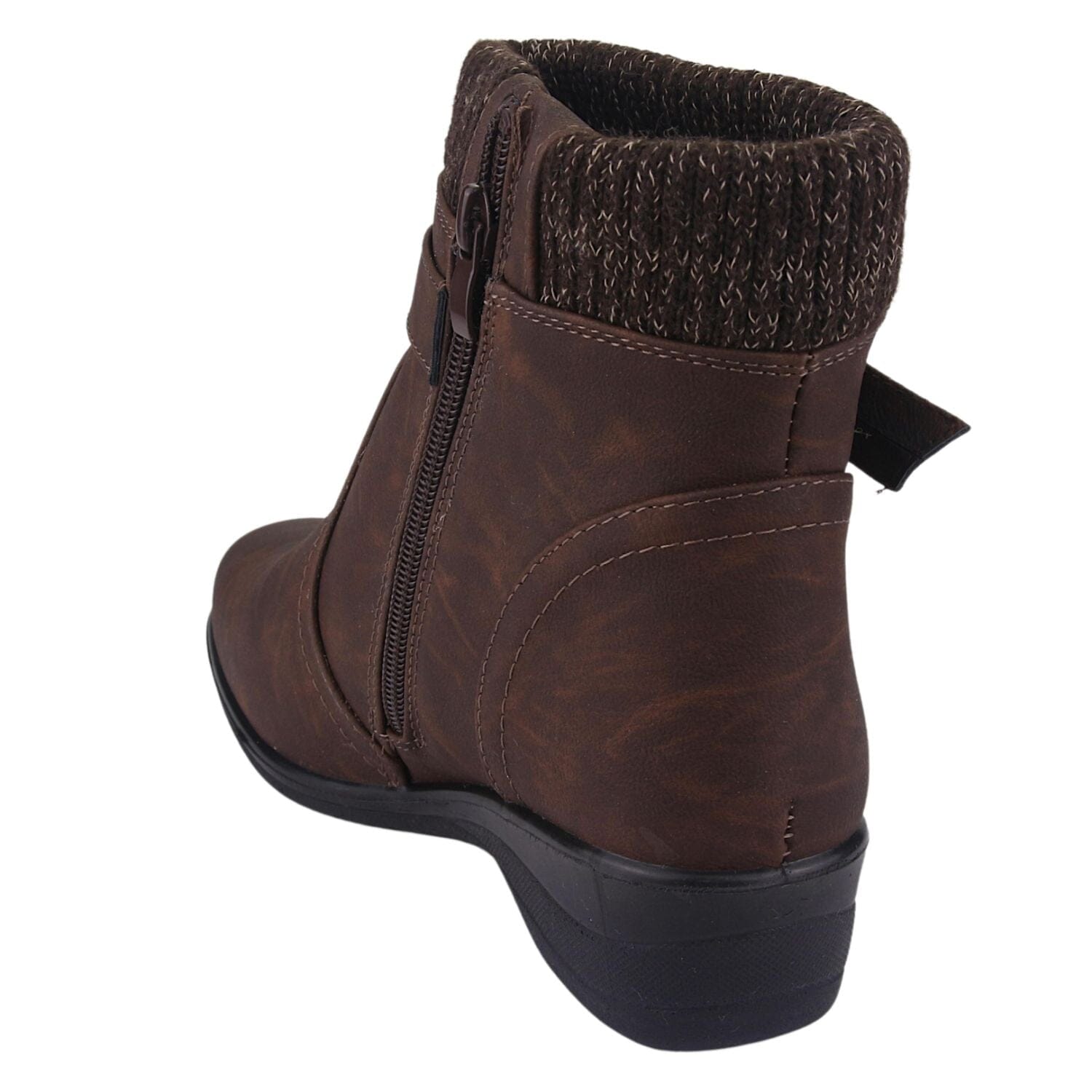 Botin Chalada Mujer Confort-4 Café Casual Botines Chalada 