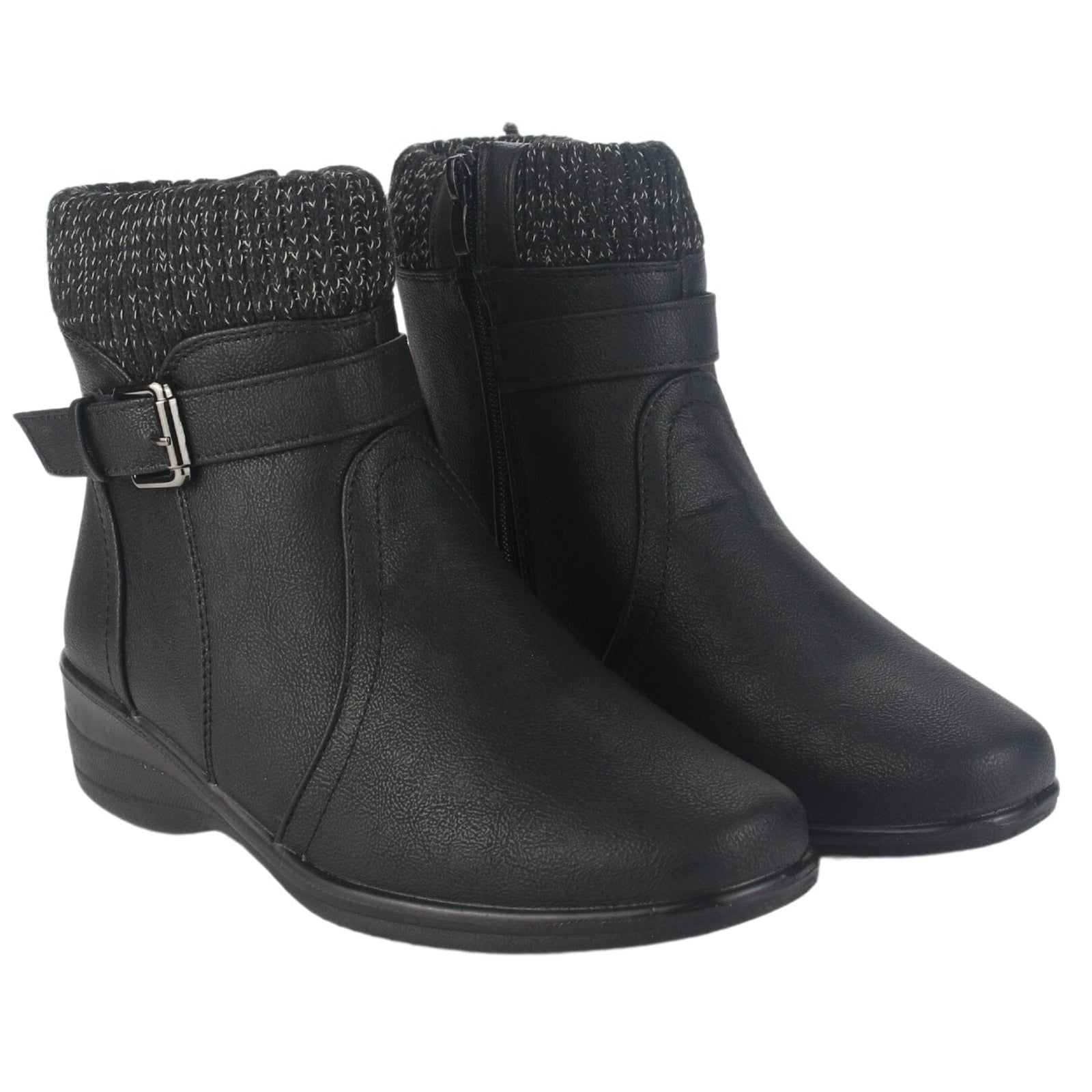 Botin Chalada Mujer Confort-4 Negro Casual Botines Chalada 