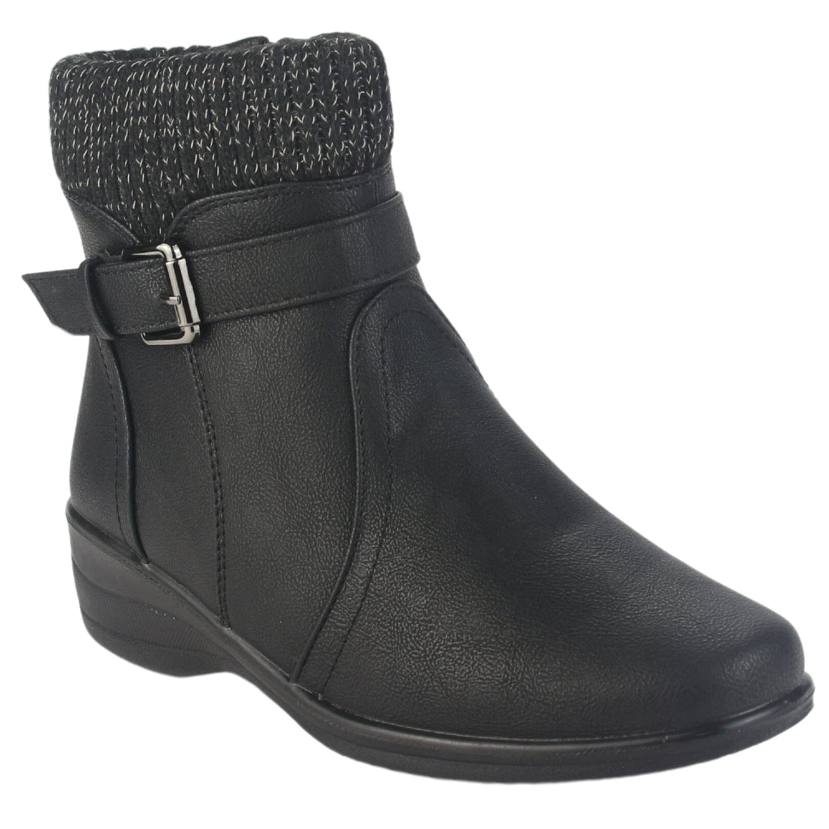 Botin Chalada Mujer Confort-4 Negro Casual Botines Chalada 
