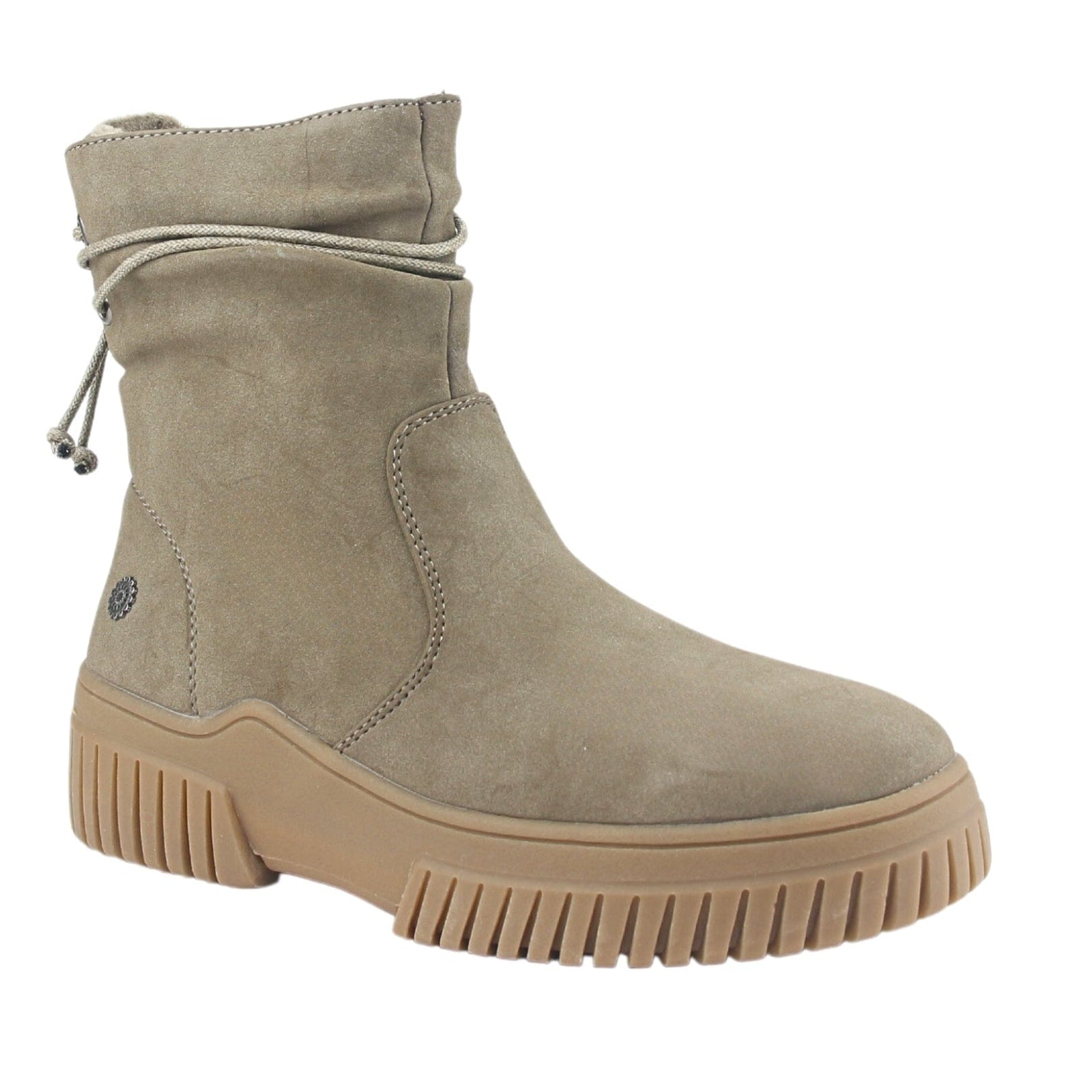 Botin Chalada Mujer Corso-2 Oliva Casual Botines Plataforma Chalada 