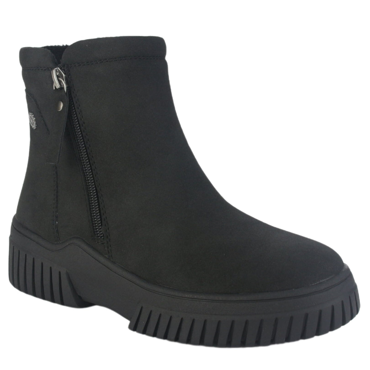 Botin Chalada Mujer Corso-4 Negro Casual Botines Taco Chalada 