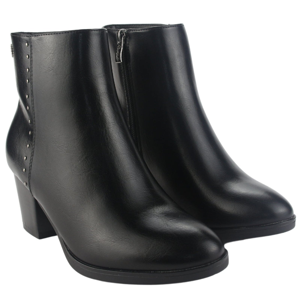 Botin Chalada Mujer Costa-3 Negro Casual Botines Taco Chalada 