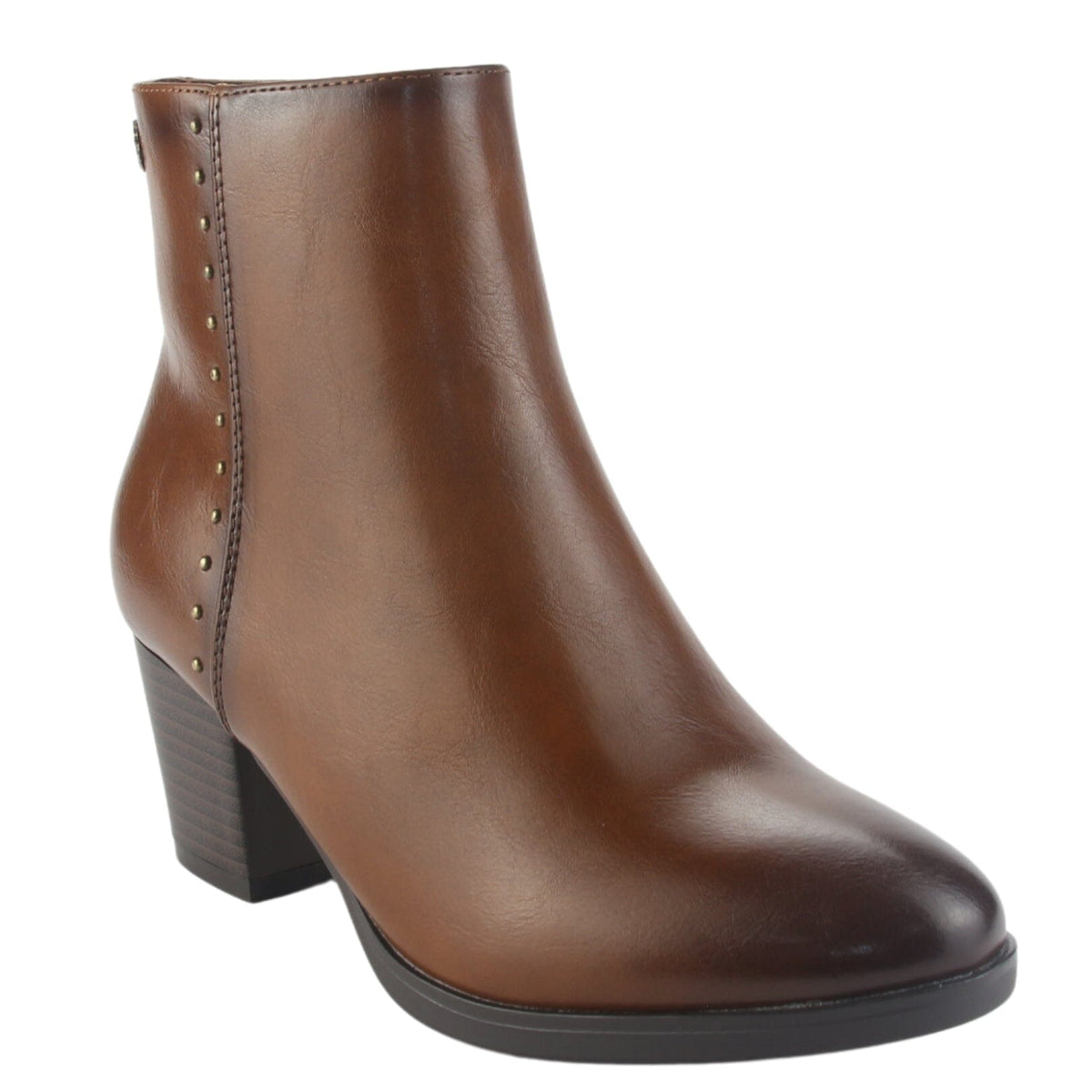 Botin Chalada Mujer Costa-3 Tostado Casual Botines Taco Chalada 