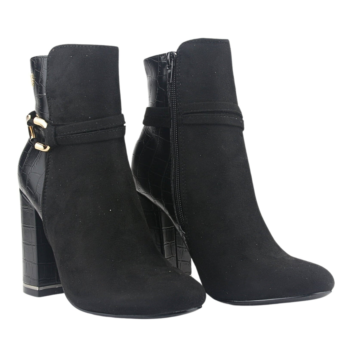 Botin Chalada Mujer Daisy-4 Negro Casual Botines Taco Chalada 