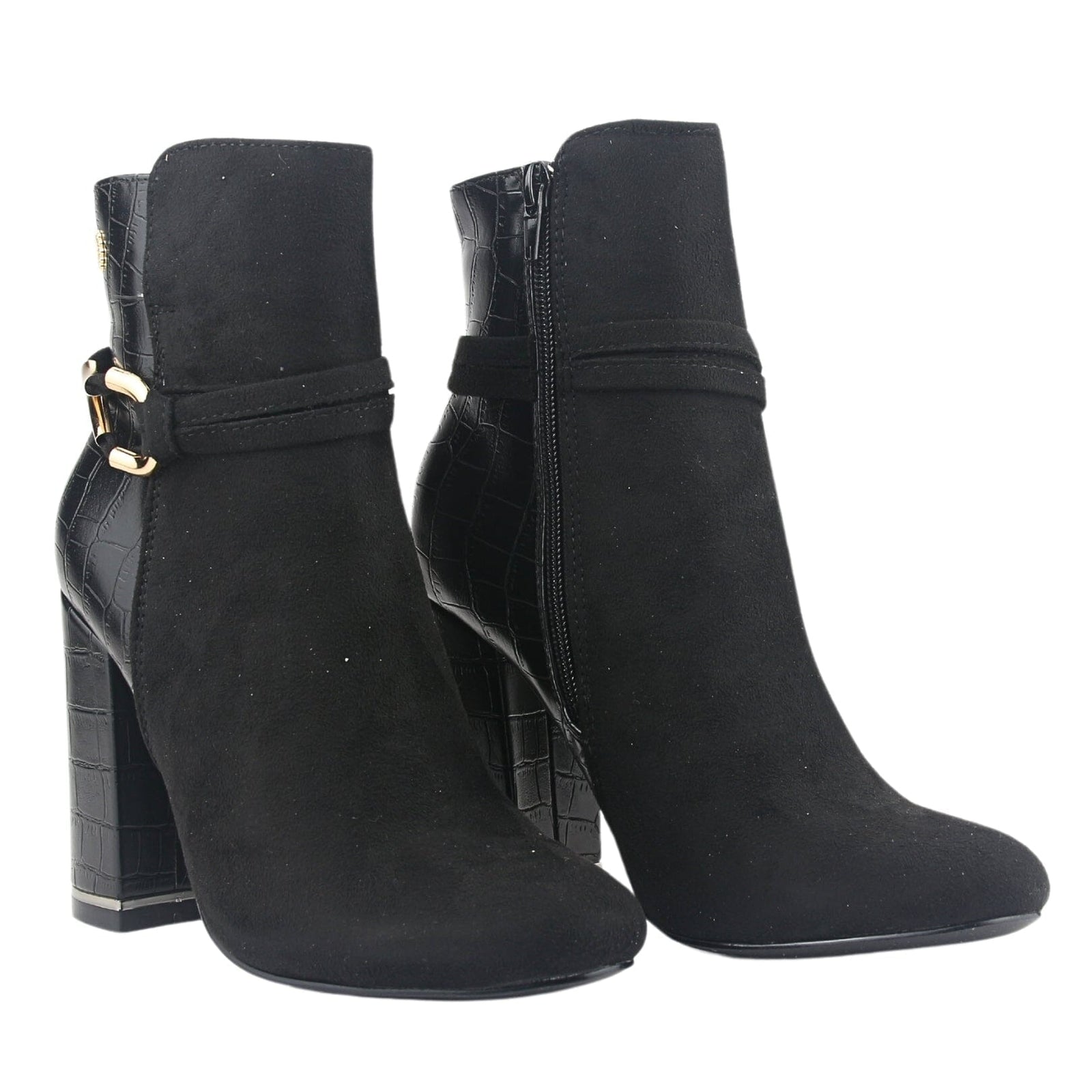 Botin Chalada Mujer Daisy-4 Negro Casual Botines Taco Chalada 
