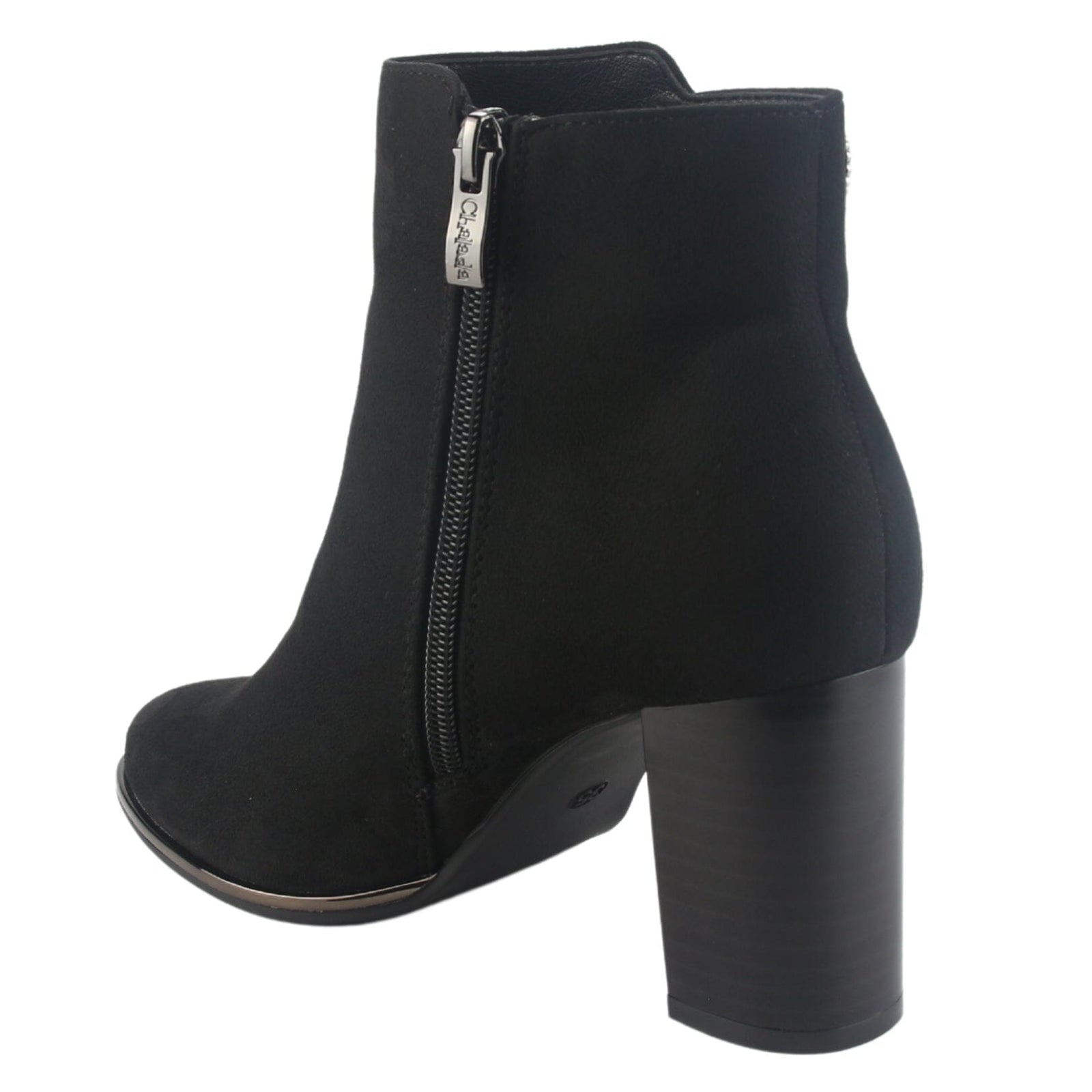 Botin Chalada Mujer Deila-1 Negro Casual Botines Taco Chalada 