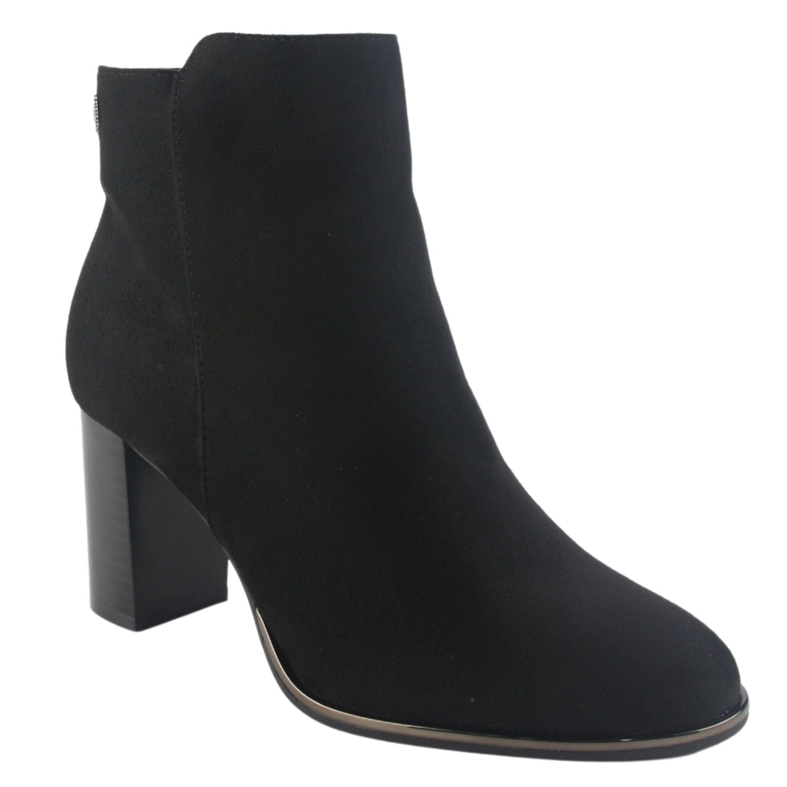 Botin Chalada Mujer Deila-1 Negro Casual Botines Taco Chalada 