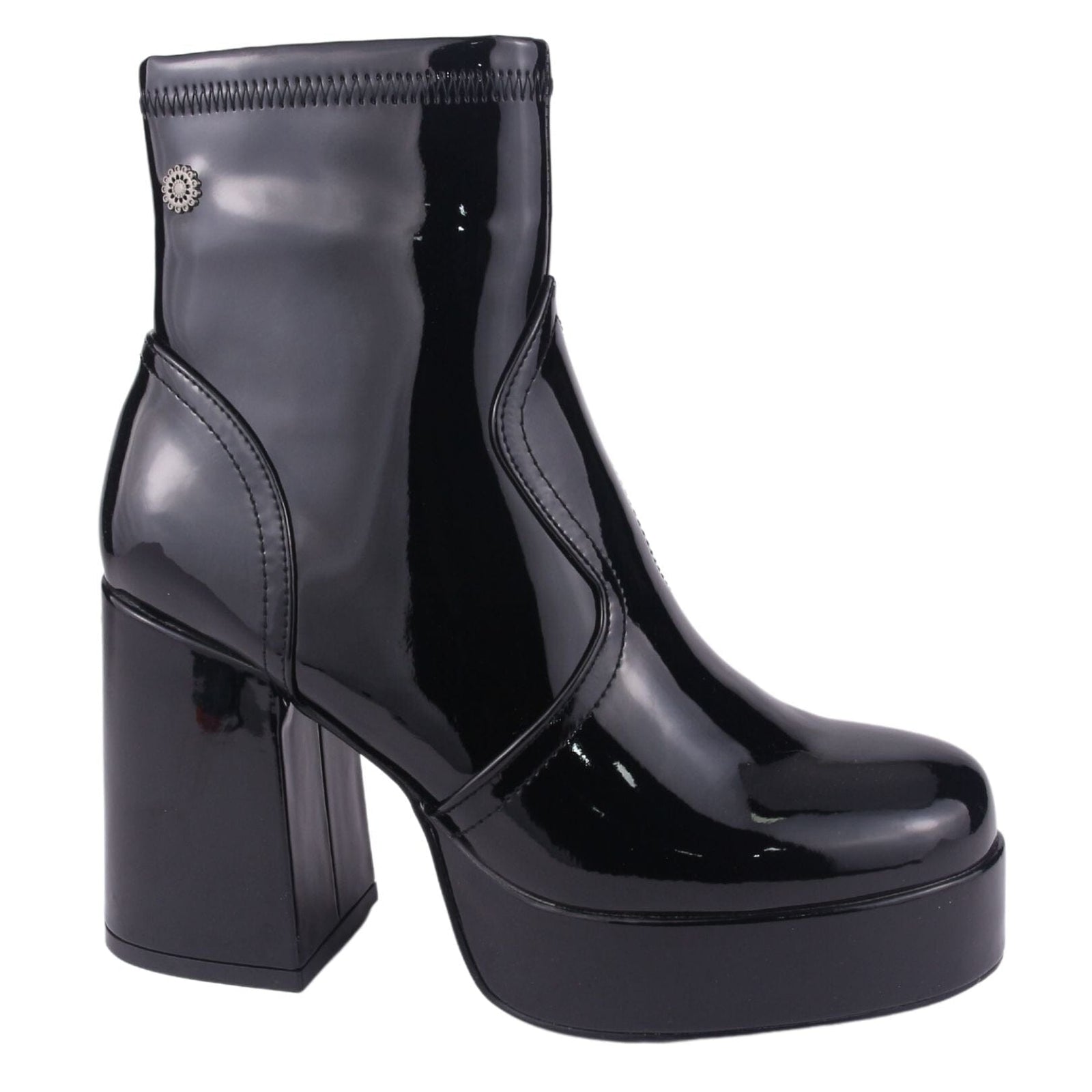 Botin Chalada Mujer Dream-6 V Negro Moda Botines Plataforma Chalada 