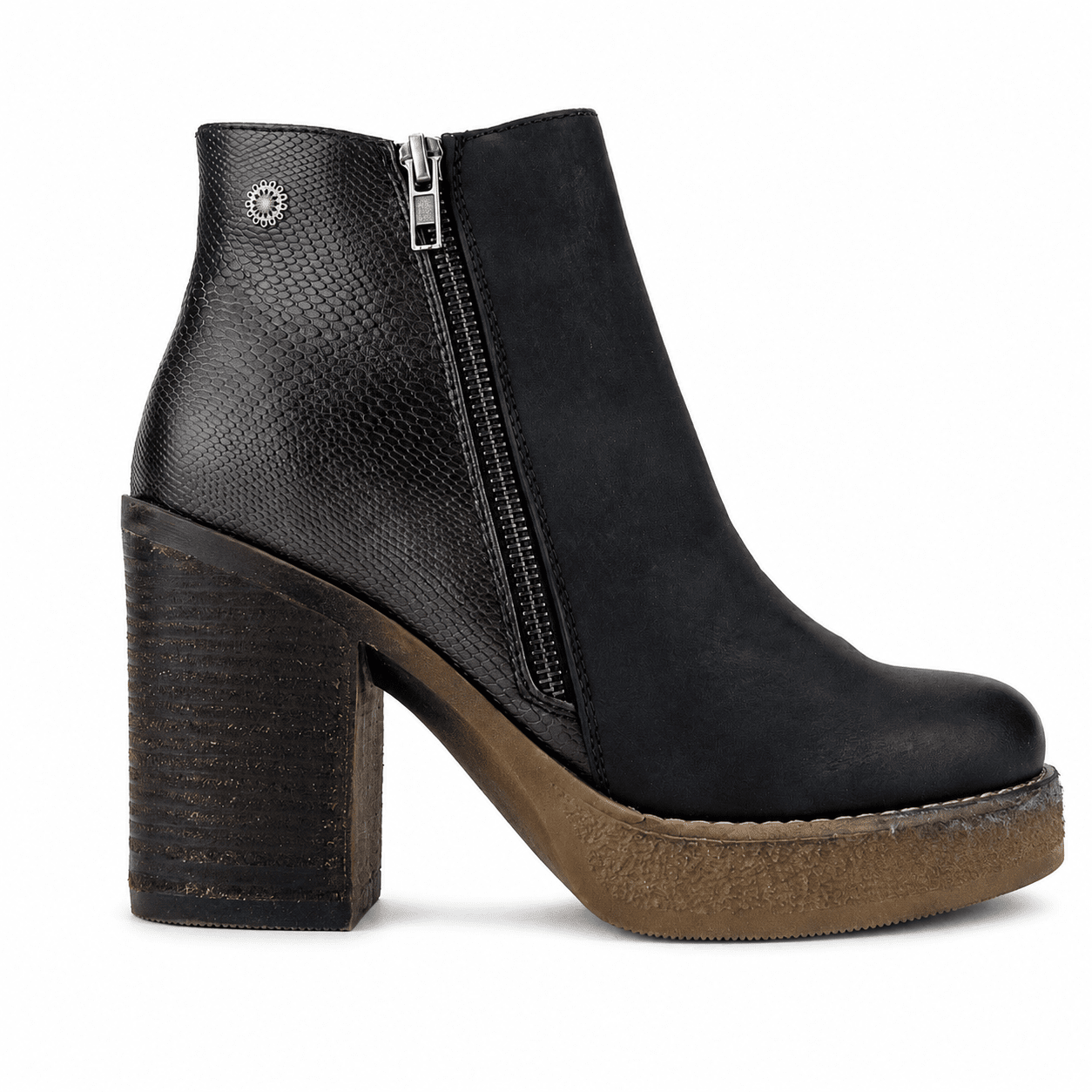Botin Chalada Mujer Ella-1 Negro Moda Botines Chalada 