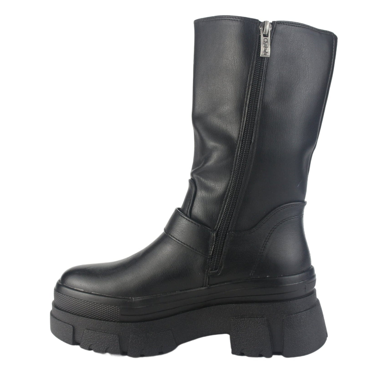 Botin Chalada Mujer Fley-1 Negro Casual Botines Plataforma Chalada 
