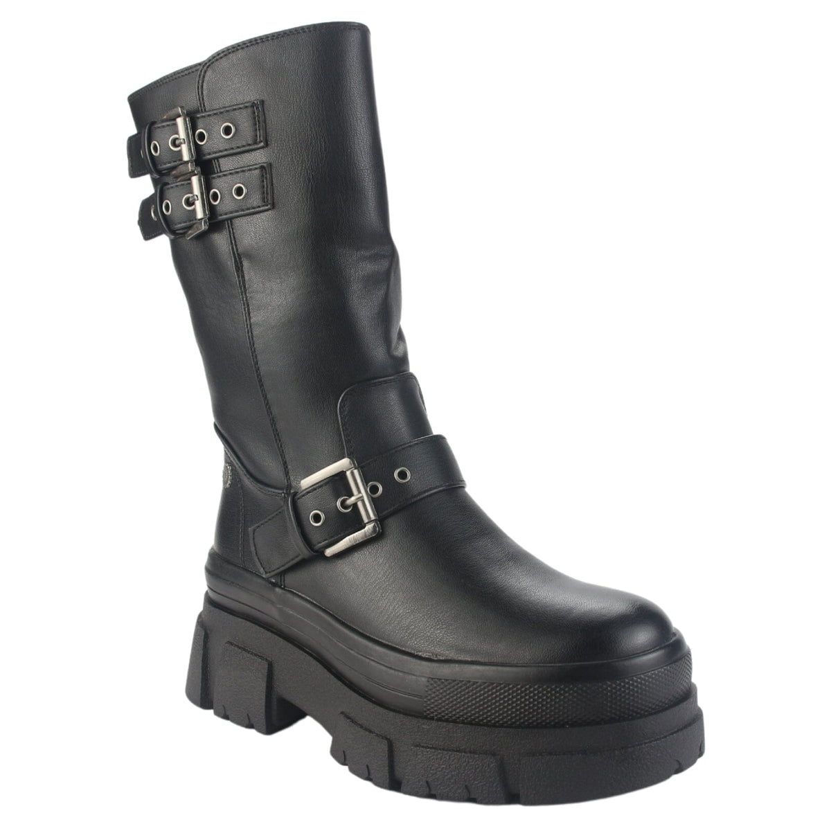 Botin Chalada Mujer Fley-1 Negro Casual Botines Plataforma Chalada 