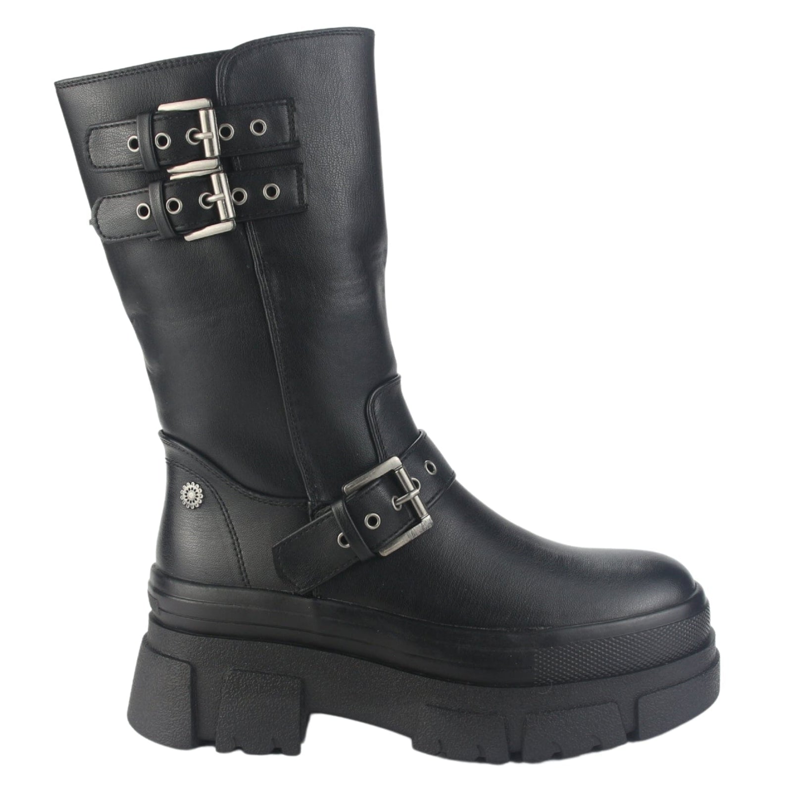Botin Chalada Mujer Fley-1 Negro Casual Botines Plataforma Chalada 