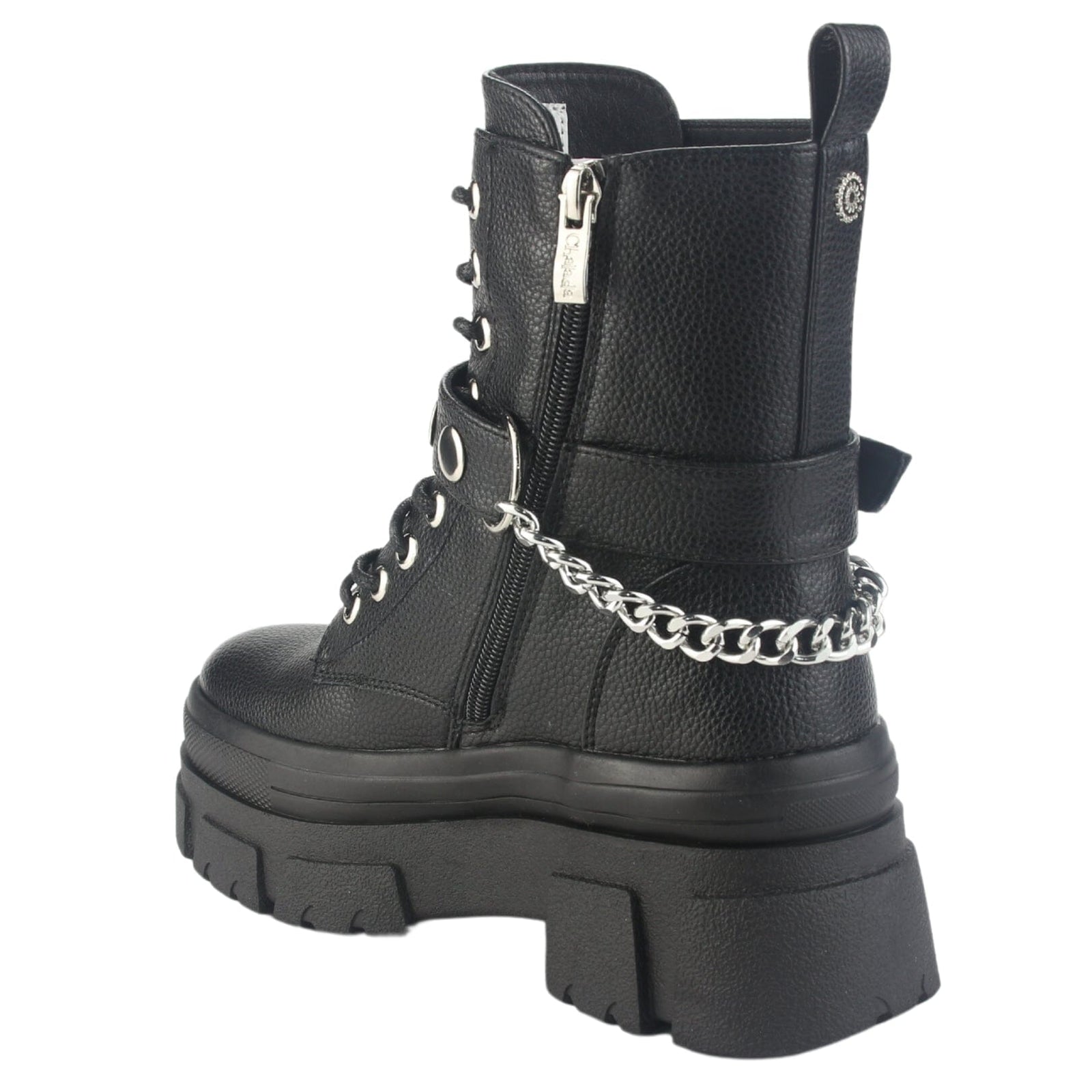 Botin Chalada Mujer Fley-3 Negro Casual Botines Plataforma Chalada 
