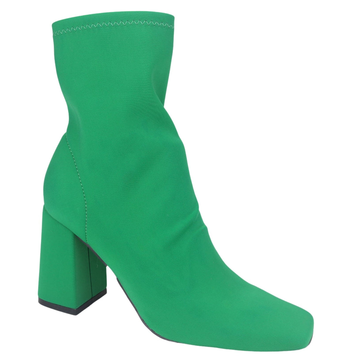 Botin Chalada Mujer Flit-1 Verde Casual Botines Taco Chalada 