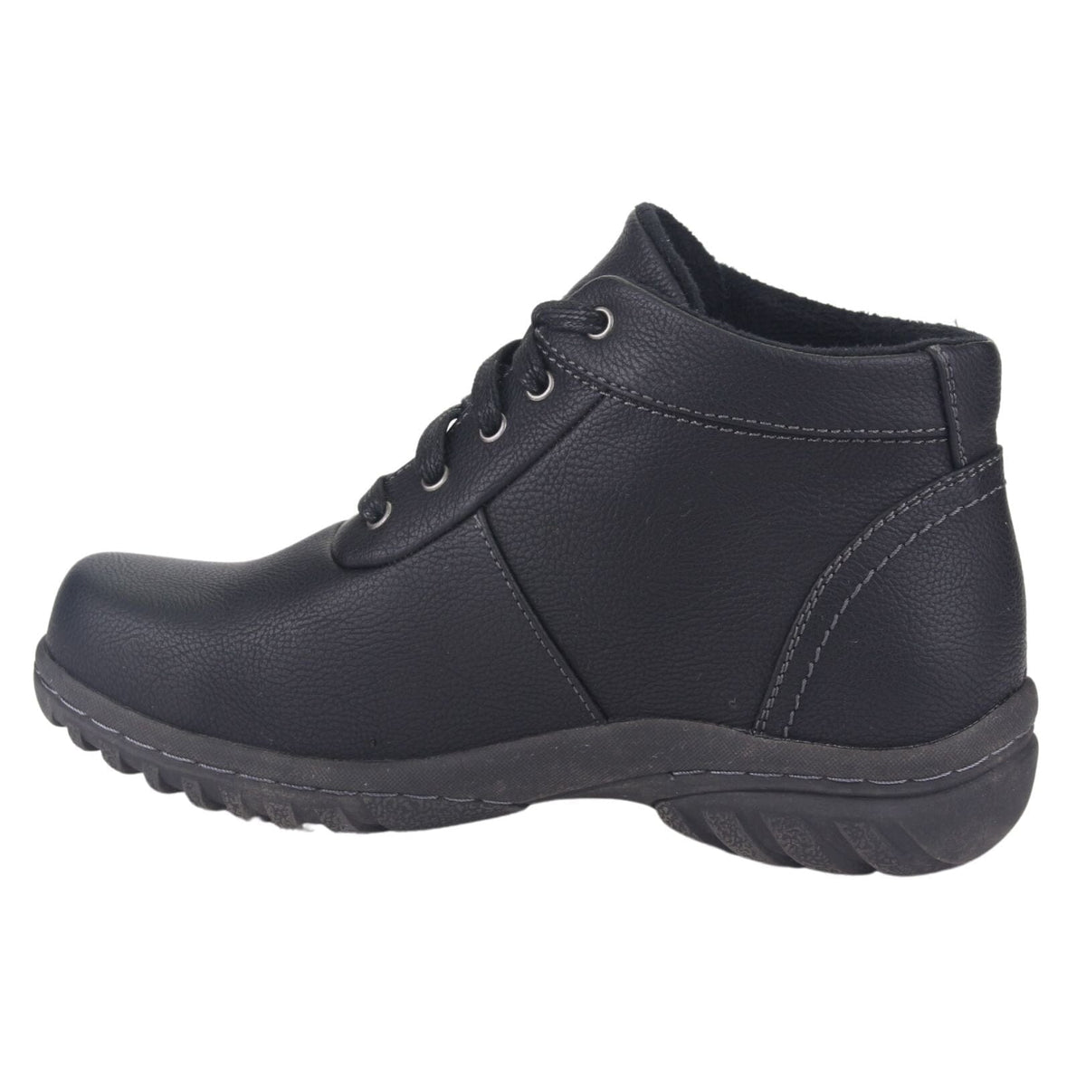 Botin Chalada Mujer Flumi-1 Negro Casual Botines Planos Chalada 