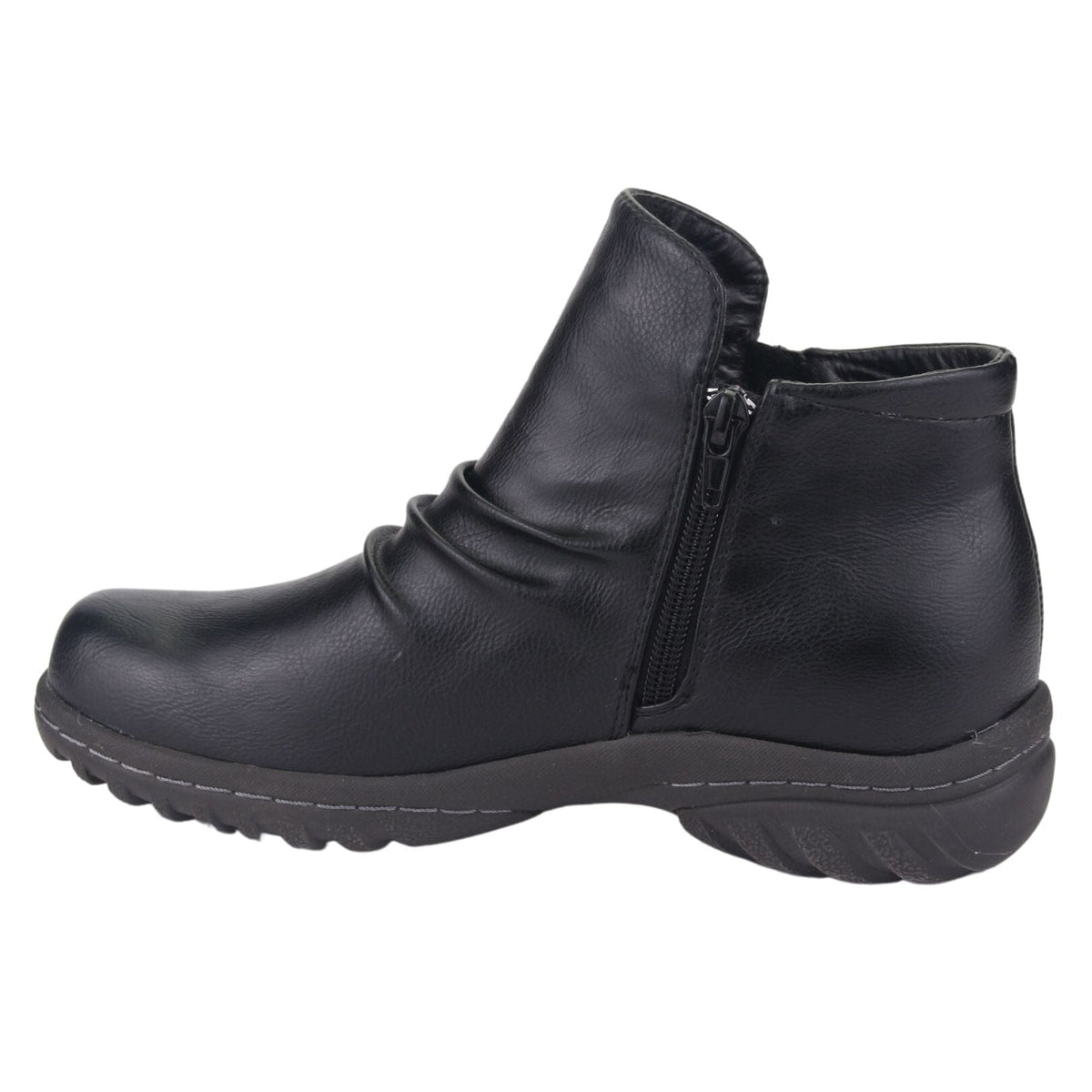 Botin Chalada Mujer Flumi-2 Negro Casual Botines Planos Chalada 