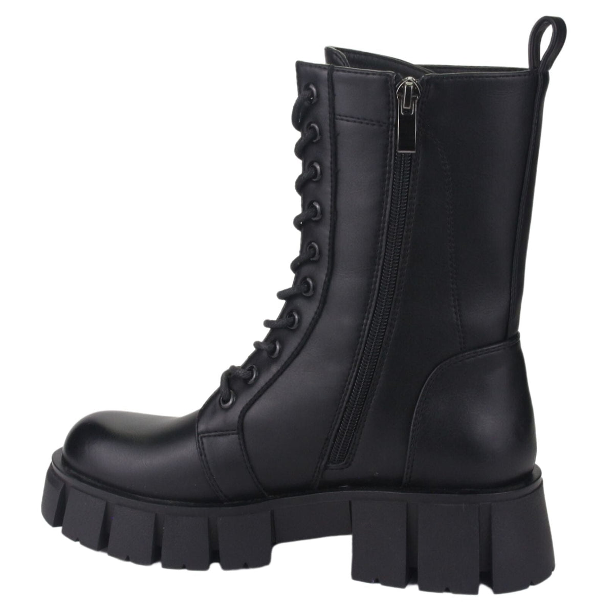 Botin Chalada Mujer Flush-1 Negro Moda Botines Plataforma Chalada 