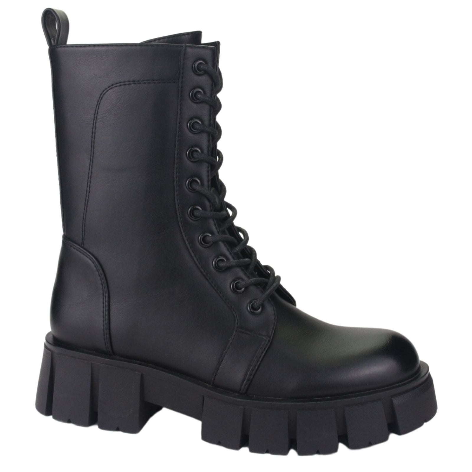 Botin Chalada Mujer Flush-1 Negro Moda Botines Plataforma Chalada 