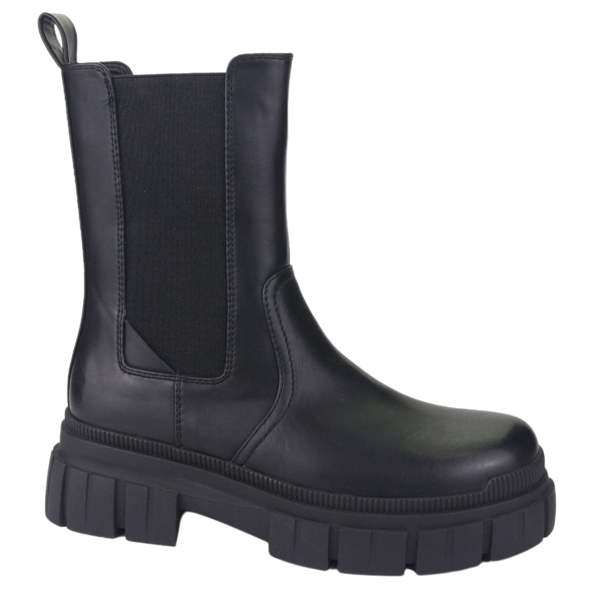 Botin Chalada Mujer Fusion-1 Negro Casual Botines Plataforma Chalada 