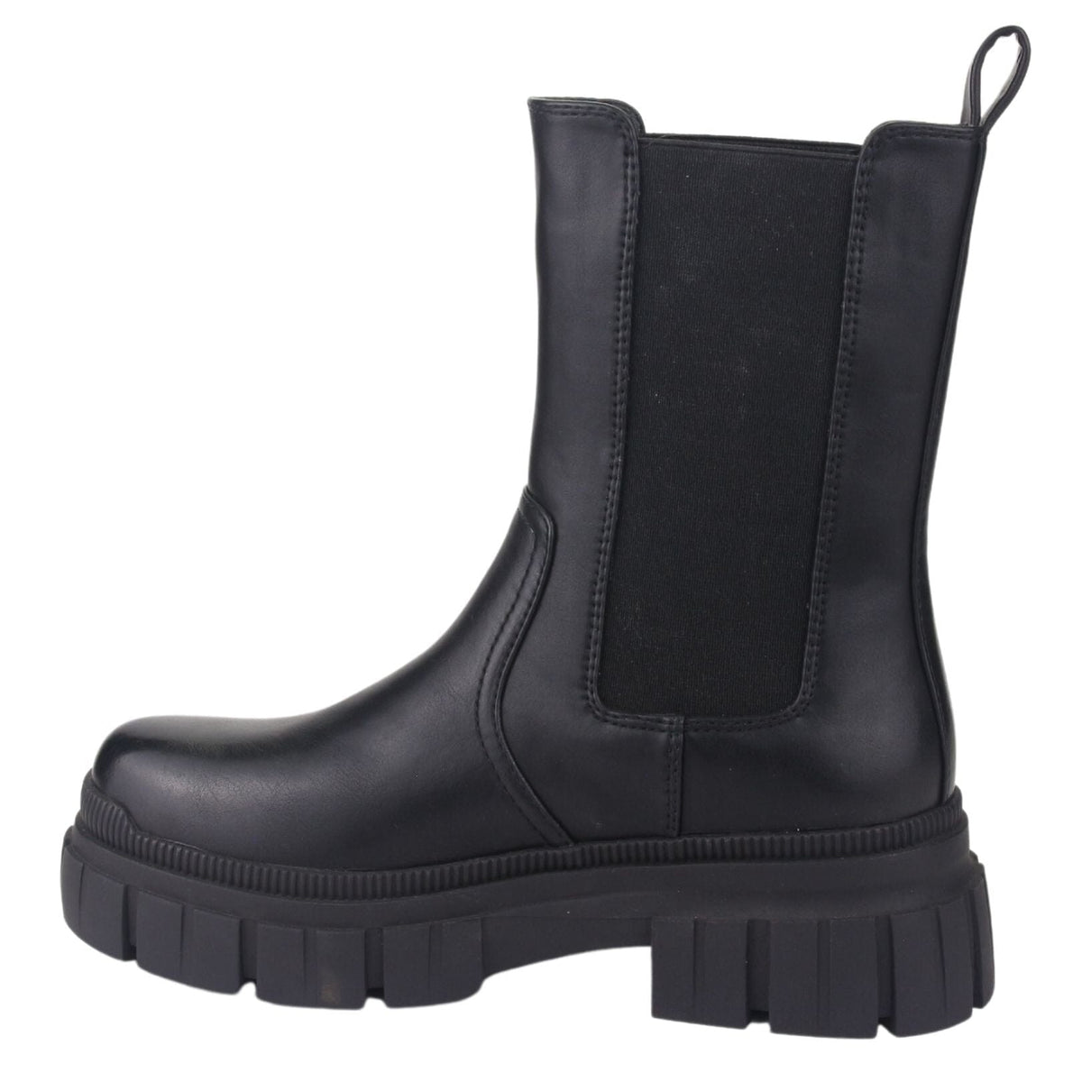 Botin Chalada Mujer Fusion-1 Negro Casual Botines Plataforma Chalada 