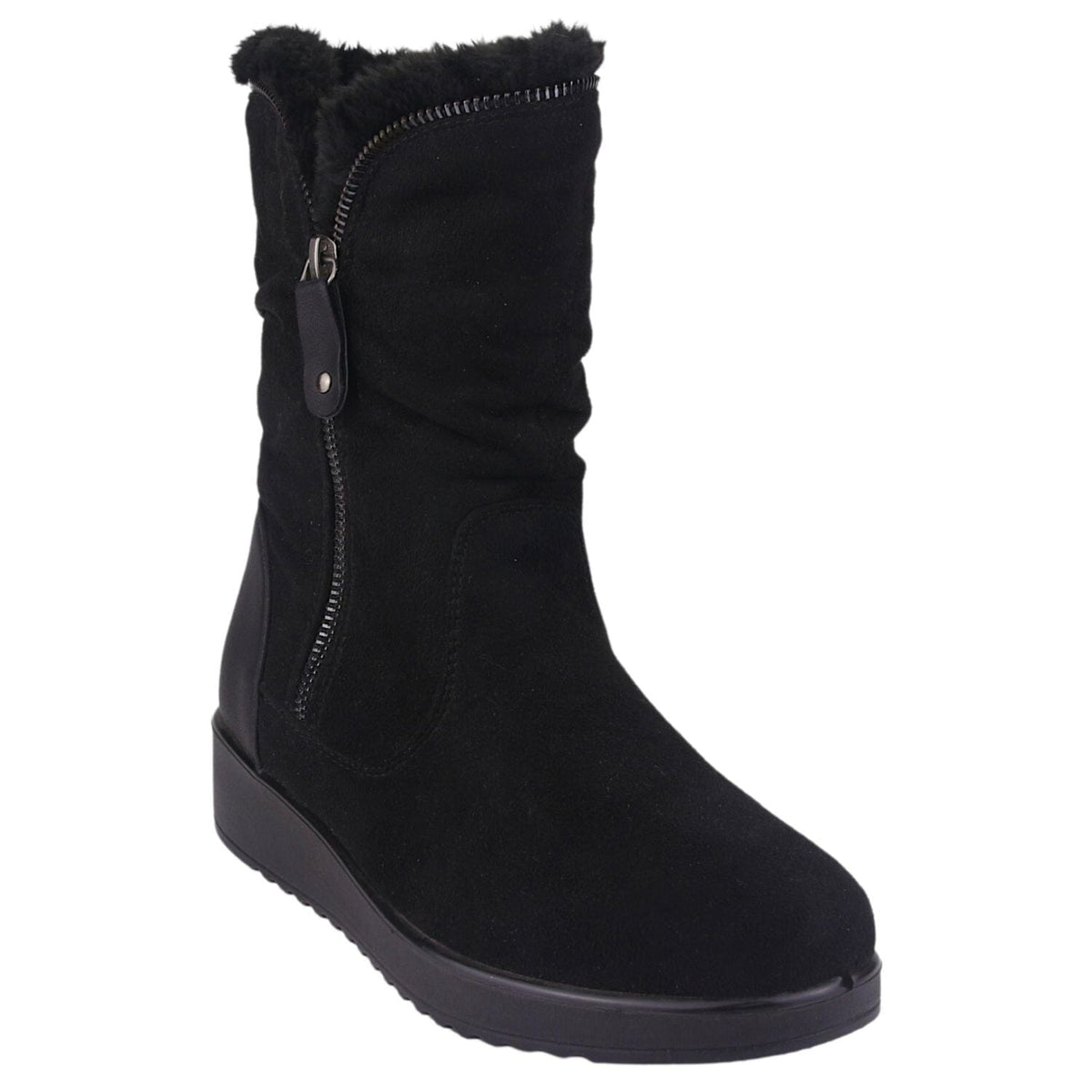 Botin Chalada Mujer Humen-1 Negro Casual Botines Chalada 