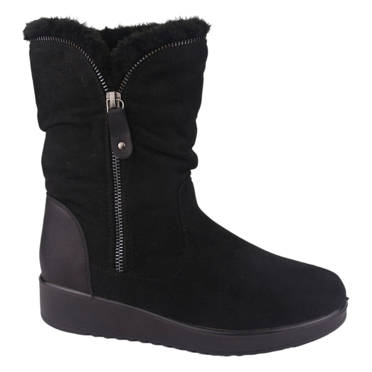 Botin Chalada Mujer Humen-1 Negro Casual Botines Chalada 
