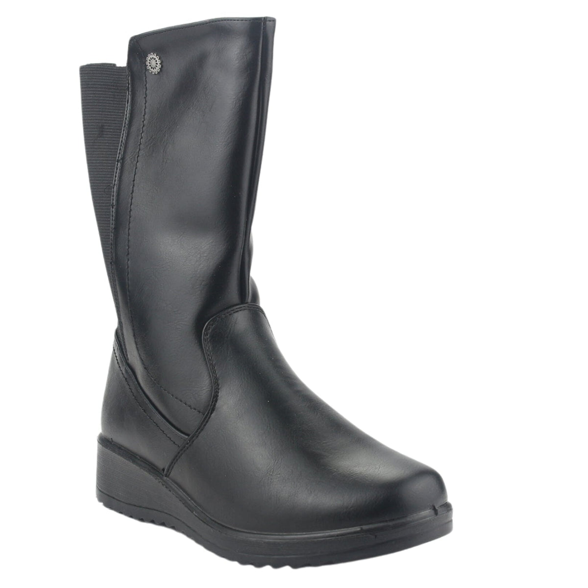 Botin Chalada Mujer Humen-3 Negro Casual Botines Planos Chalada 