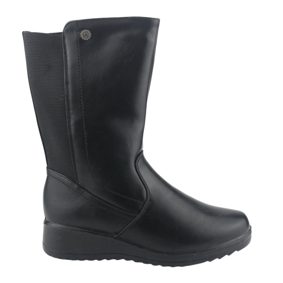 Botin Chalada Mujer Humen-3 Negro Casual Botines Planos Chalada 