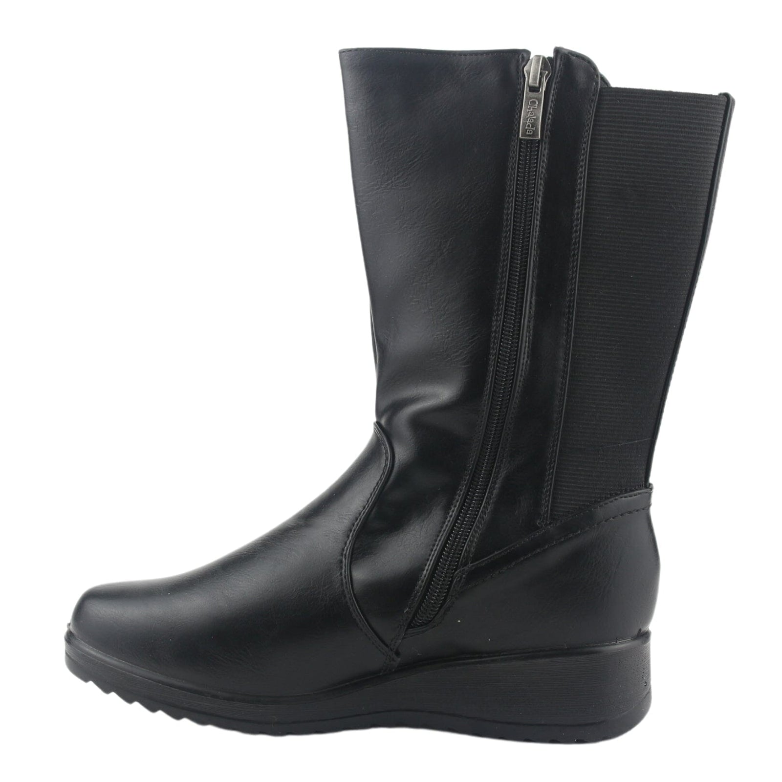 Botin Chalada Mujer Humen-3 Negro Casual Botines Planos Chalada 