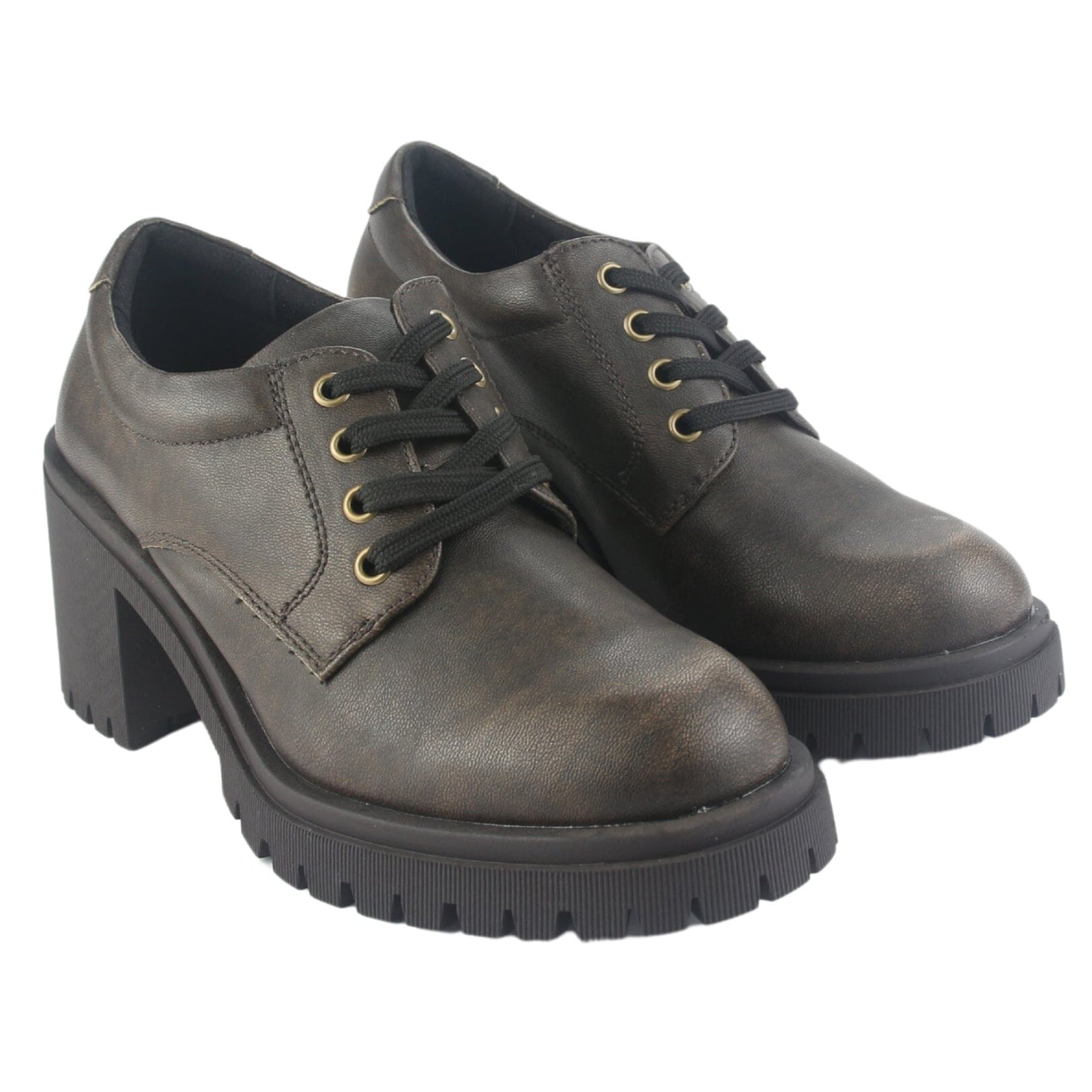 Botin Chalada Mujer Jordi-1 Café Casual Botines Taco Chalada 