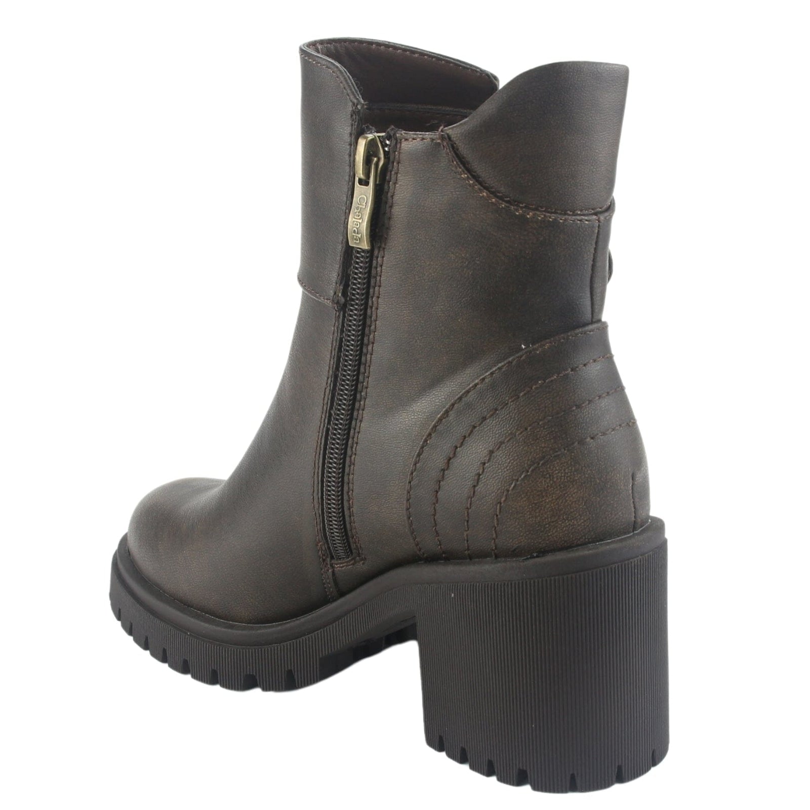 Botin Chalada Mujer Jordi-9 Café Casual Botines Taco Chalada 