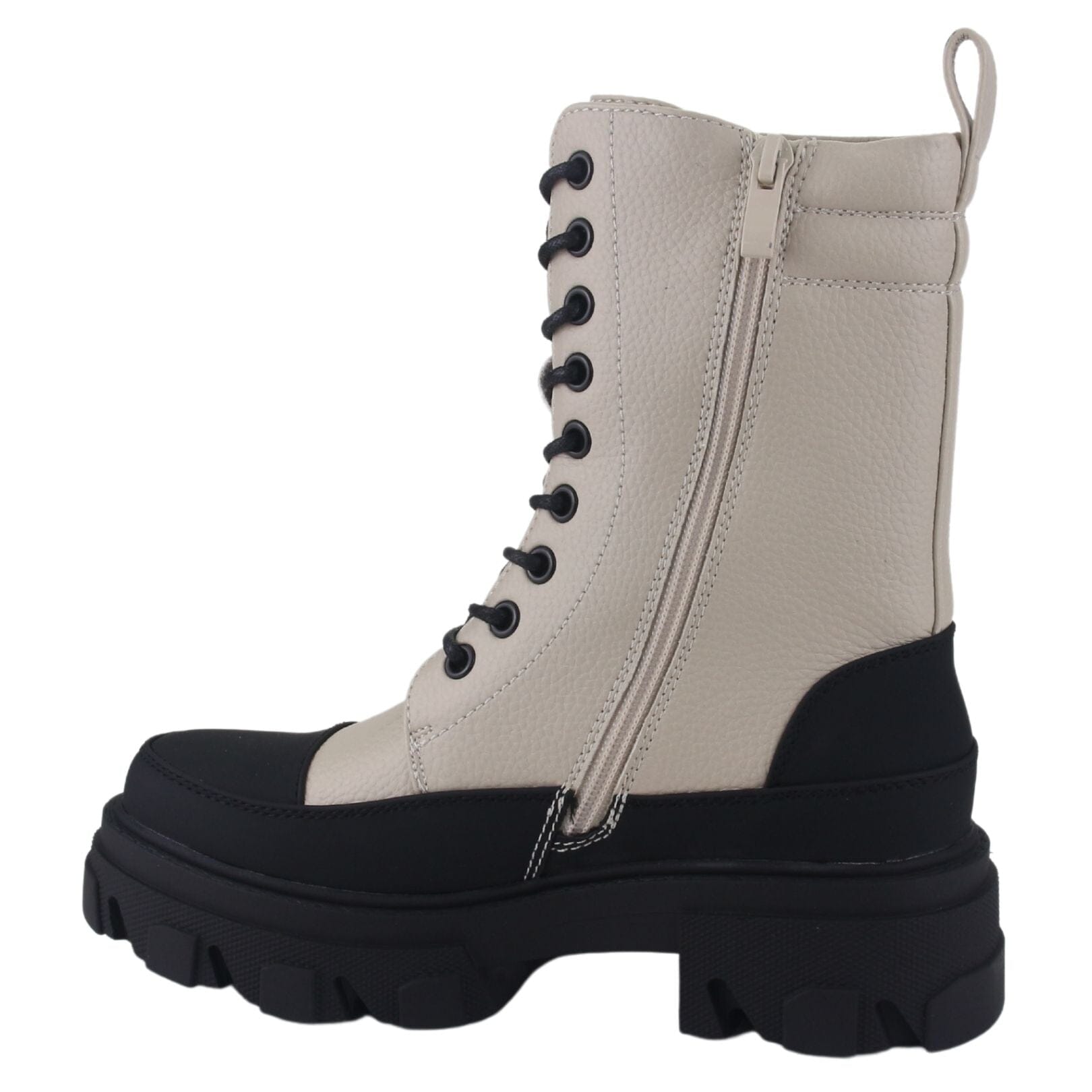 Botin Chalada Mujer Karl-10 Beige Casual Botines Taco Chalada 
