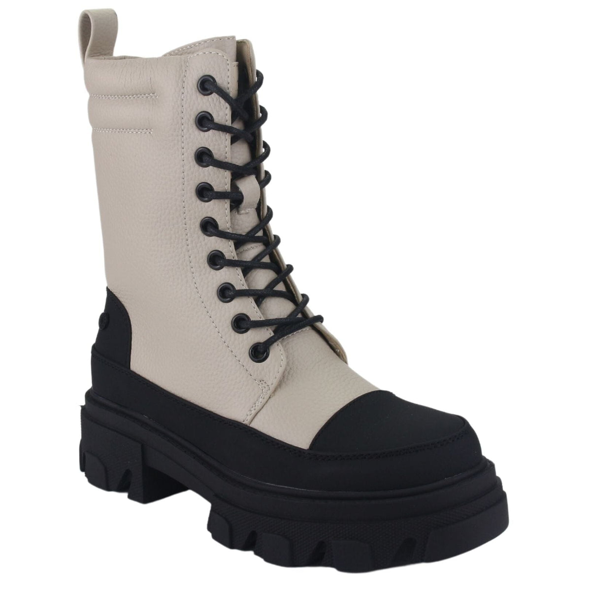 Botin Chalada Mujer Karl-10 Beige Casual Botines Taco Chalada 